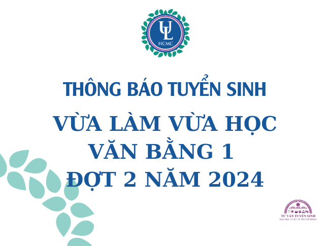 Tuyển sinh trình độ đại học hình thức đào tạo vừa làm vừa học (Đợt 2 năm 2024), dành cho người đã tốt nghiệp trung học phổ thông 